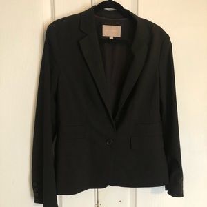 Banana republic basic black blazer